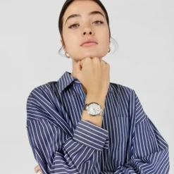 Analogue watch with steel wristband S-Band