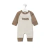 Baby playsuit in Classic beige