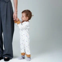 Baby playsuit in Geome unique