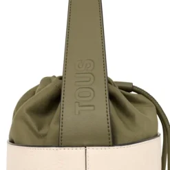 Beige and khaki Bucket bag TOUS Nanda