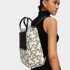 Beige Backpack Kaos Pix Soft