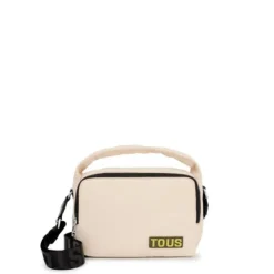 Beige Crossbody bag TOUS Carol Soft