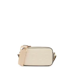 Beige Crossbody reporter bag TOUS La Rue New