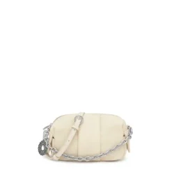 Beige Crossbody reporter bag TOUS Jane Soft