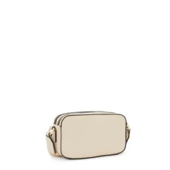 Beige Crossbody reporter bag TOUS La Rue New