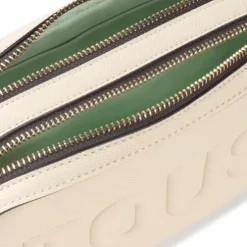 Beige Crossbody reporter bag TOUS La Rue New
