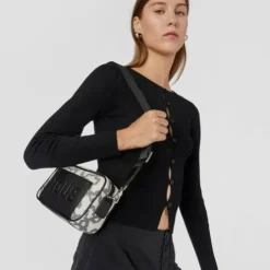 Beige Crossbody reporter bag Kaos Pix Soft