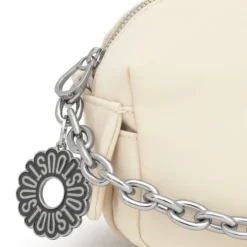 Beige Crossbody reporter bag TOUS Jane Soft