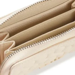 Beige leather Change purse TOUS Greta