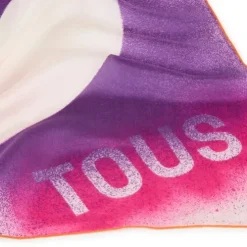 Beige square Scarf TOUS Heart