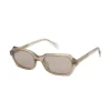 Beige Sunglasses Pale Oval