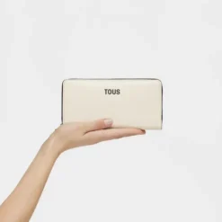 Beige Wallet New Dorp