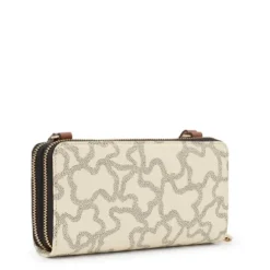 Beige Wallet-cellphone case Kaos Icon
