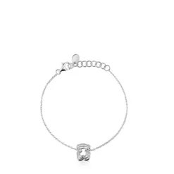 Bickie silver triple bear Bracelet