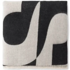 Black and beige Foulard TOUS Big Logo