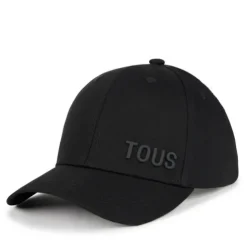 Black Cap TOUS Logo Metal