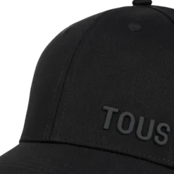 Black Cap TOUS Logo Metal