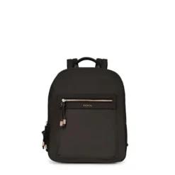 Black colored Canvas Brunock Chain Backpack