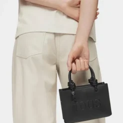 Black horizontal Minibag TOUS La Rue New