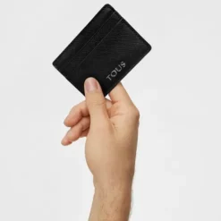 Black Leather New Berlin Cardholder