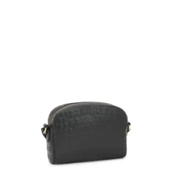 Black Leather Sherton Crossbody bag