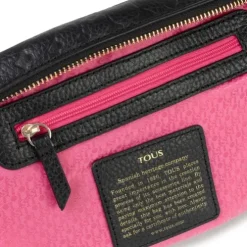 Black Leather Sherton Crossbody bag