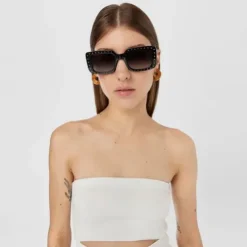 Black Sunglasses Studs