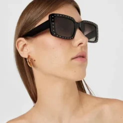 Black Sunglasses Studs