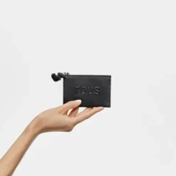 Black TOUS La Rue New Change purse-cardholder