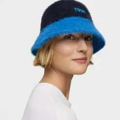 Blue Beanie TOUS Fluffy