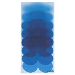 Blue Foulard TOUS Blurry Bear