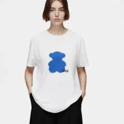 Blue short-sleeved T-shirt TOUS Motifs Spray M