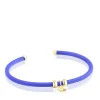 Blue star and silver vermeil TOUS St. Tropez Caucho Bracelet