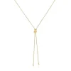 Bold Bear medium Necklace with 18kt gold plating over silver and bear motif