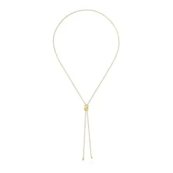 Bold Bear medium Necklace with 18kt gold plating over silver and bear motif