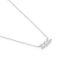 Bold Bear silver Choker with charm