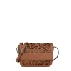 Brown Amaya Kaos Shock Crossbody bag