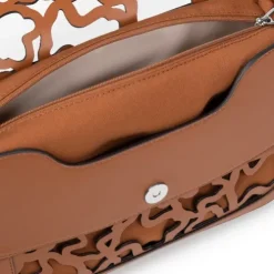 Brown Amaya Kaos Shock Crossbody bag