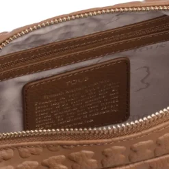 Brown Leather Sherton Crossbody bag