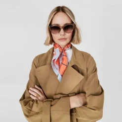 Brown Sunglasses Butterfly