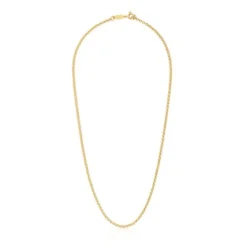 Choker with 18kt gold plating over silver and rings measuring 45 cm TOUS Chain