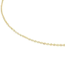 45 cm Gold TOUS Chain Choker with oval rings.
