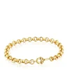 17.5 cm gold-plated Chain bracelet TOUS MANIFESTO