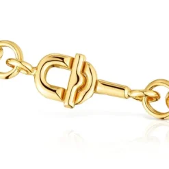 17.5 cm gold-plated Chain bracelet TOUS MANIFESTO
