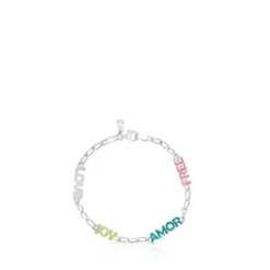 Colored TOUS Crossword Bracelet