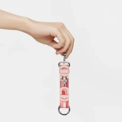 Coral-colored Ribbon Key ring TOUS MANIFESTO