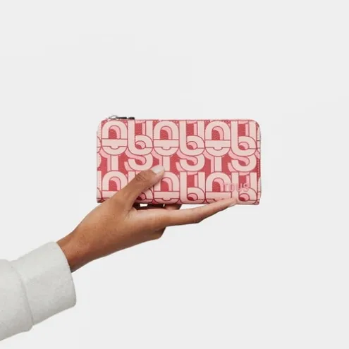 Coral-colored Wallet TOUS MANIFESTO