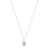 0.58ct-diamond and gold Bold Bear necklace
