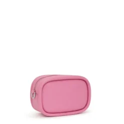 Dark pink leather Crossbody reporter bag TOUS Miranda