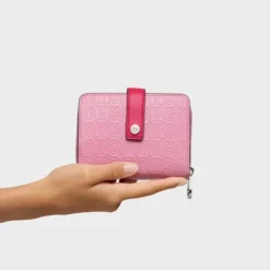 Dark pink Wallet Urbana Logo New